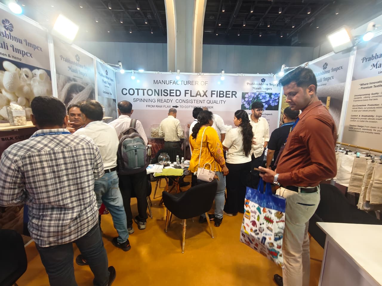 Prabhavishnu Impex participating in an international food exhibition