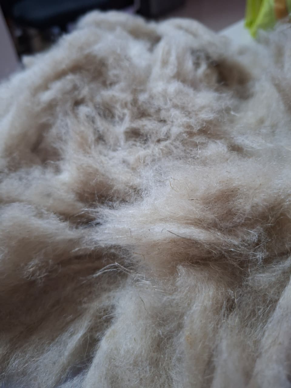 Natural Cottonised Flax Fiber