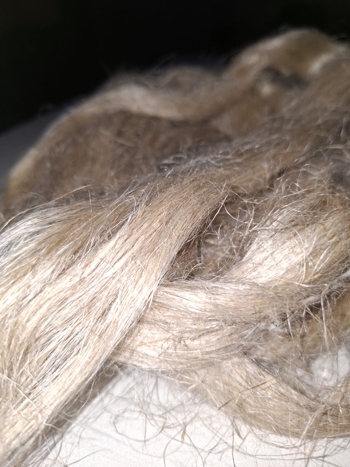 Natural Flax Silver